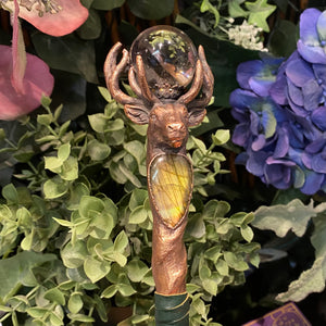King of the Forest Stag Totem Wand