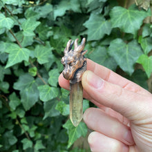 Load image into Gallery viewer, Dragon Totem pendant with Smoky Citrine Crystal