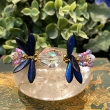 Load image into Gallery viewer, Dragonfly dreams crystal bracelet