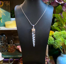 Load image into Gallery viewer, Clear Quartz Unicorn Horn pendant