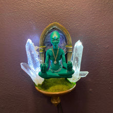 Load image into Gallery viewer, Meditating Pleiadian Crystal nightlight