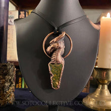 Load image into Gallery viewer, Dragon Totem with Rhyolite Relic Necklace