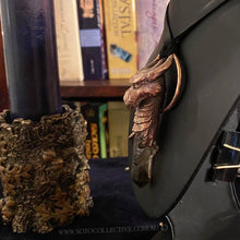 Load image into Gallery viewer, Dragon Totem on Smoky Quartz Cluster Relic Necklace