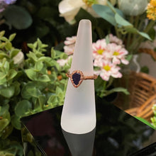 Load image into Gallery viewer, Faceted Iolite Relic Ring