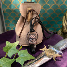 Load image into Gallery viewer, Cat Totem pendant with Black Tourmaline