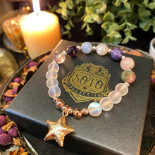 Load image into Gallery viewer, Celestial Seven - crystal bracelet