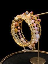 Load image into Gallery viewer, La Bohème Crystal wraparound bracelet