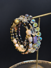 Load image into Gallery viewer, La Bohème Crystal wraparound bracelet