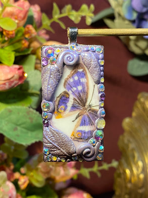 Tea cup Treasure- Bone China pendant