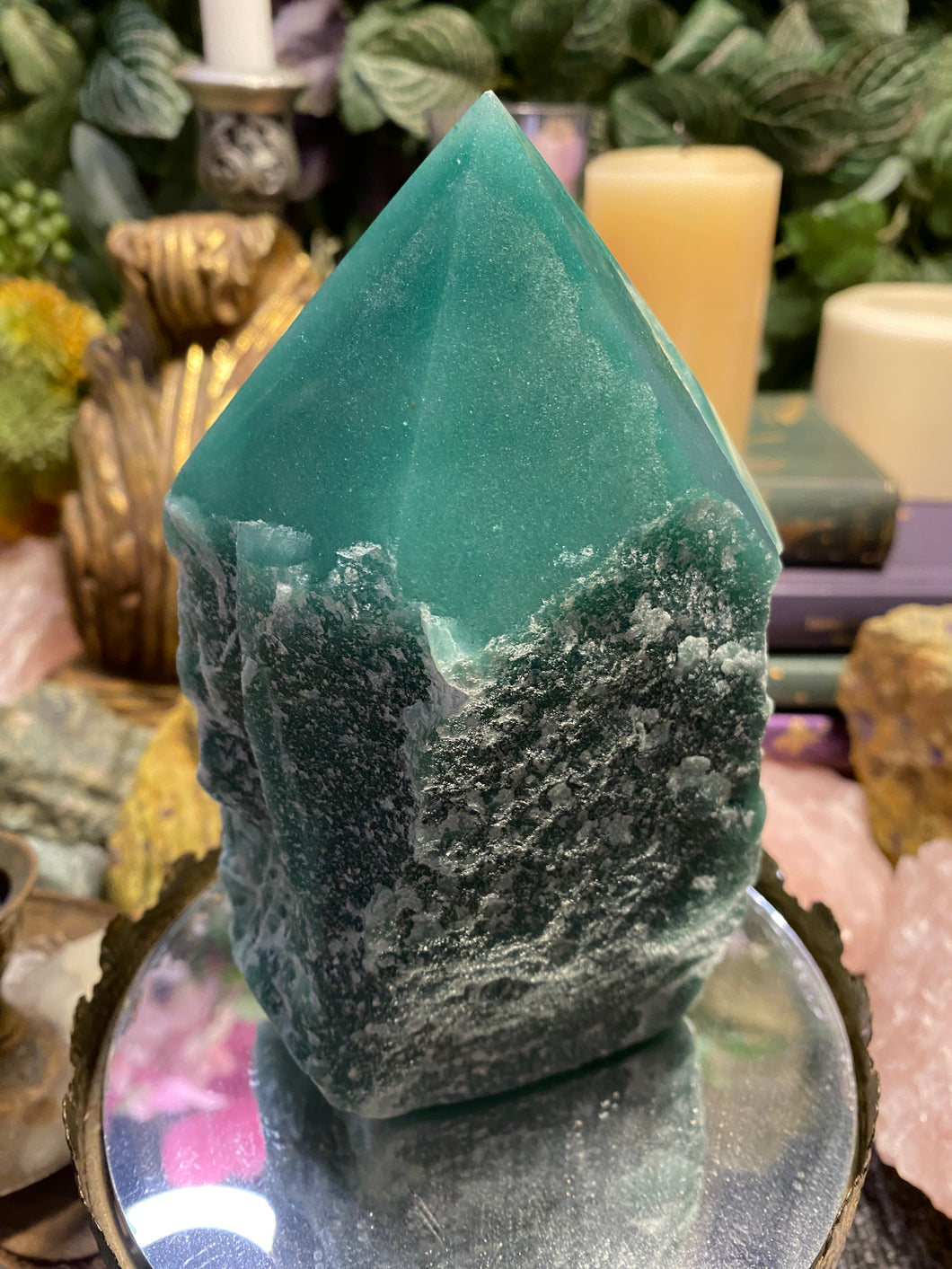 Green Aventurine large generator