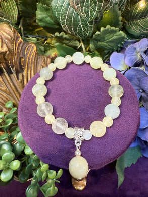 New Jade crystal bracelet - Stone of Renewal and Vitality