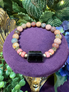 Black Tourmaline Bracelet - Stone of Protection