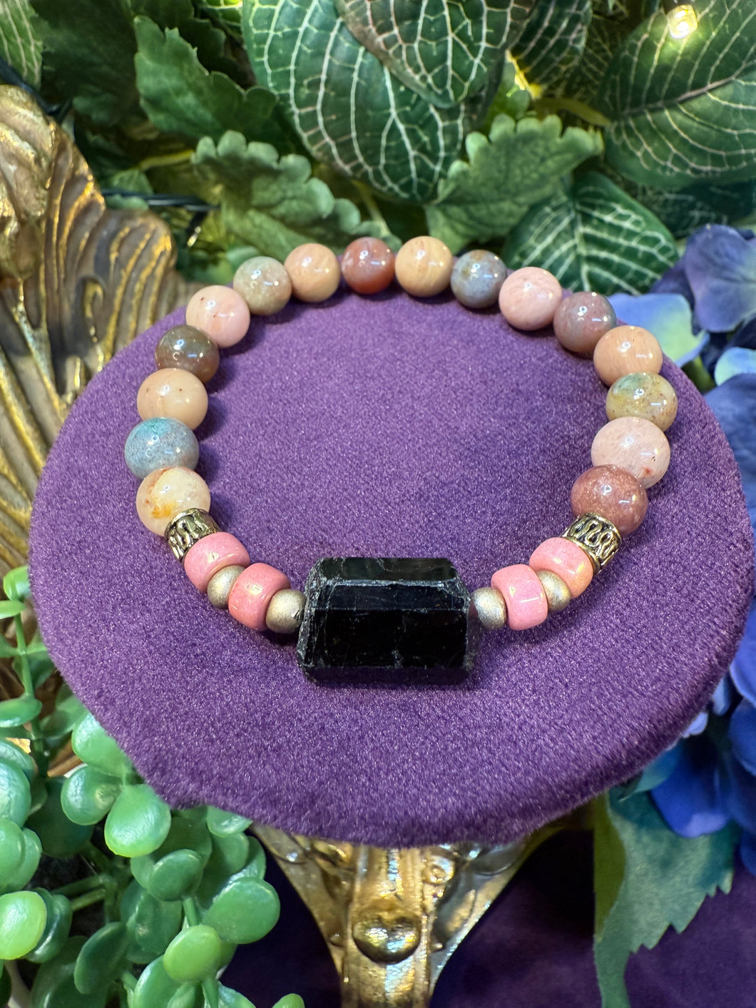 Black Tourmaline Bracelet - Stone of Protection