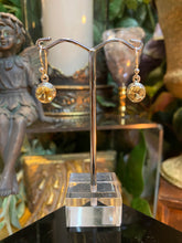 Load image into Gallery viewer, Citrine faceted earrings