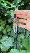 Load image into Gallery viewer, Barn Owl Relic Pendant with Clear Quartz Crystal