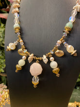 Load image into Gallery viewer, Sea Queen - Crystal beaded necklace