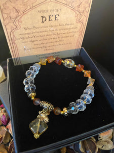 Spirit of the Bee - Crystal Bracelet