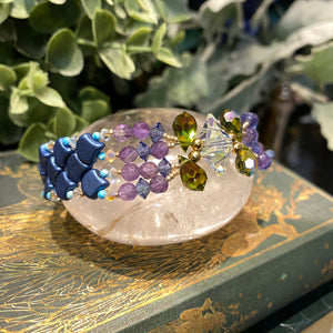 Mer-made with love crystal bracelet