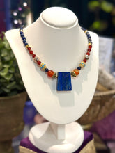 Load image into Gallery viewer, Goddess Isis crystal necklace