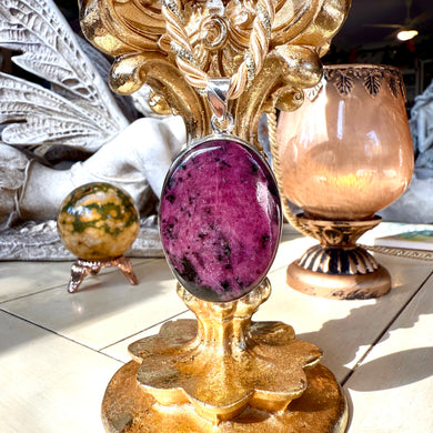 Ruby Corrundum pendant