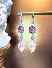 Load image into Gallery viewer, Multi stone earrings
