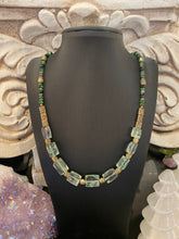 Load image into Gallery viewer, It’s not easy being green- crystal necklace