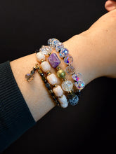 Load image into Gallery viewer, La Bohème Crystal wraparound bracelet
