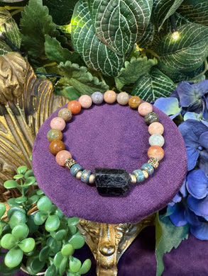 Black Tourmaline Bracelet - Stone of Protection