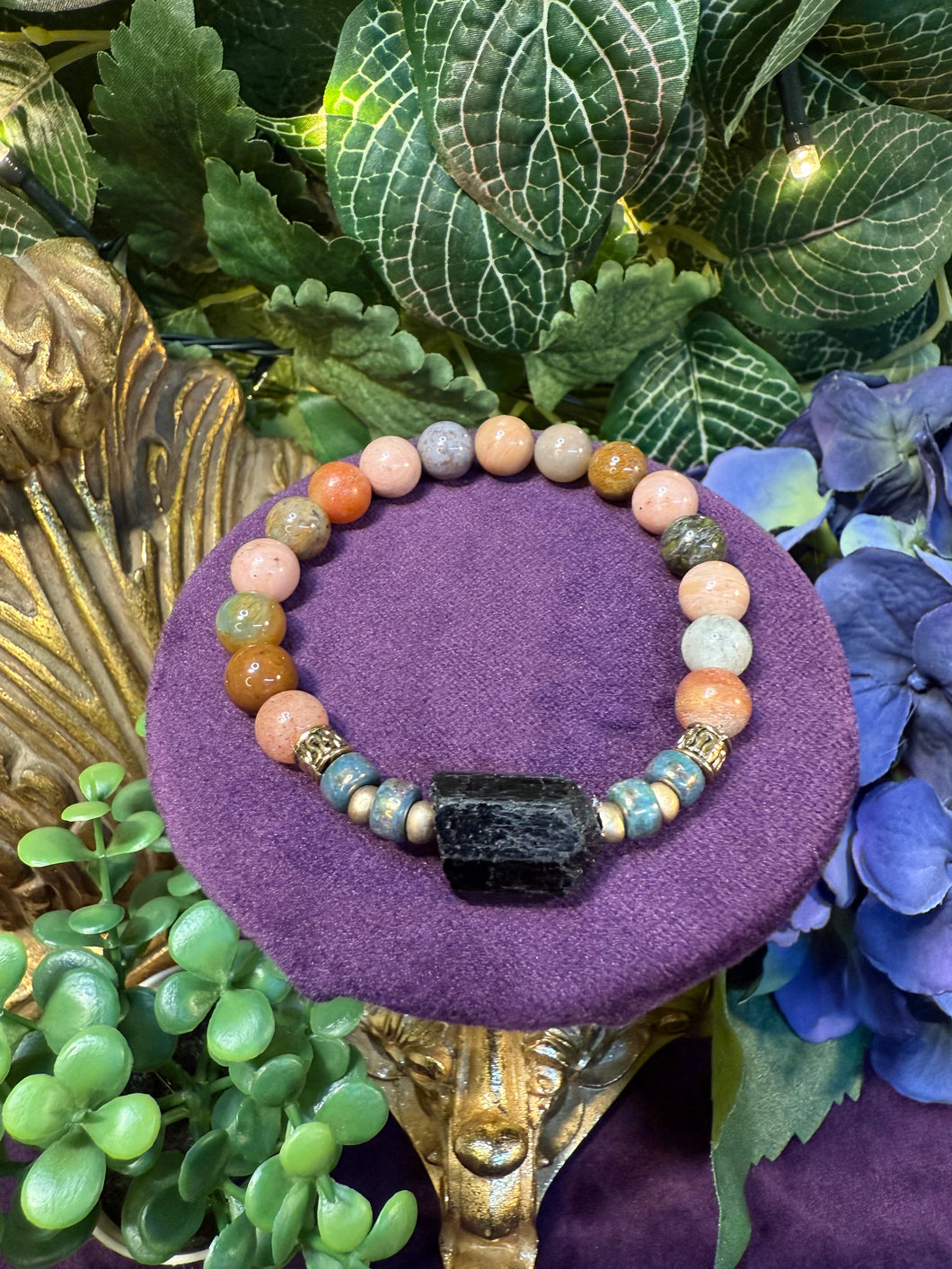 Black Tourmaline Bracelet - Stone of Protection