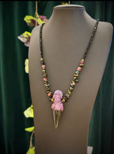 Load image into Gallery viewer, “Morgana”- Tourmaline and Amethyst necklace