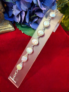Baroque Pearl sterling silver Bracelet