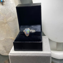 Load image into Gallery viewer, Sterling Silver Australian Opal ring