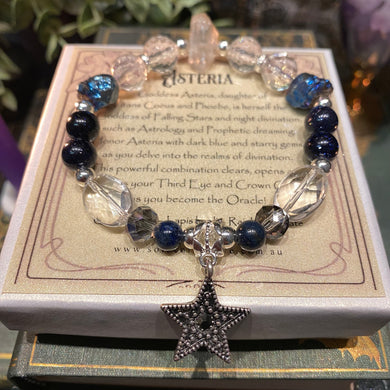 Asteria - Crystal bead bracelet