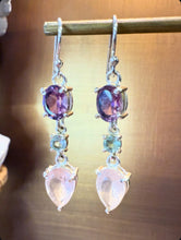 Load image into Gallery viewer, Multi stone earrings