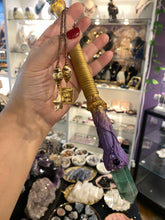 Load image into Gallery viewer, Sunfyre - Amethyst Dragon tooth wand