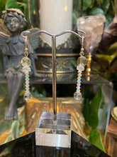 Load image into Gallery viewer, Clear Quartz wand earrings