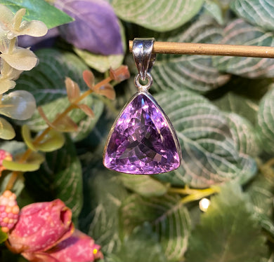 Amethyst Faceted Pendant