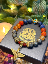Load image into Gallery viewer, Goddess Isis Crystal bracelet