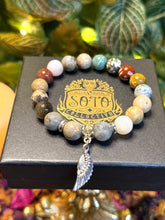 Load image into Gallery viewer, Ocean Jasper crystal bracelet