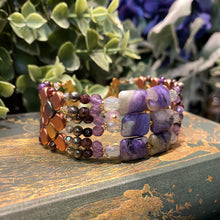Load image into Gallery viewer, Mer-made with love crystal bead bracelet