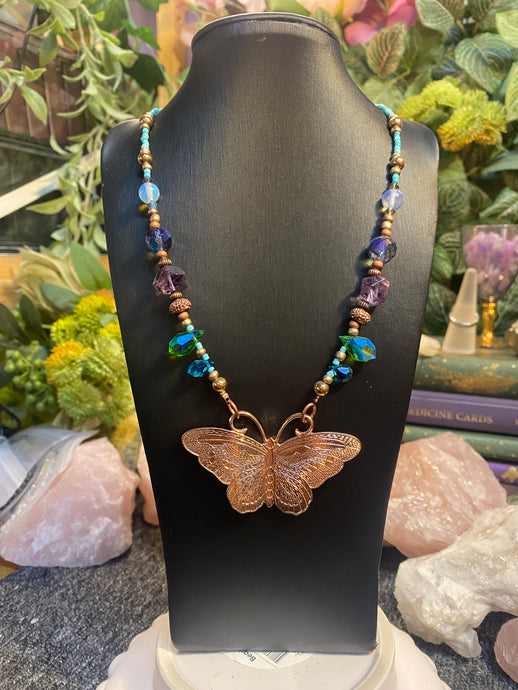 🦋 Spring Butterfly necklace