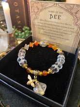 Load image into Gallery viewer, Spirit of the Bee - crystal bracelet