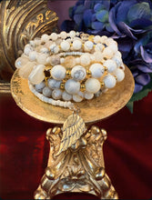 Load image into Gallery viewer, Multi Stone wraparound bracelet