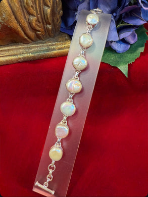 Baroque Pearl sterling silver Bracelet