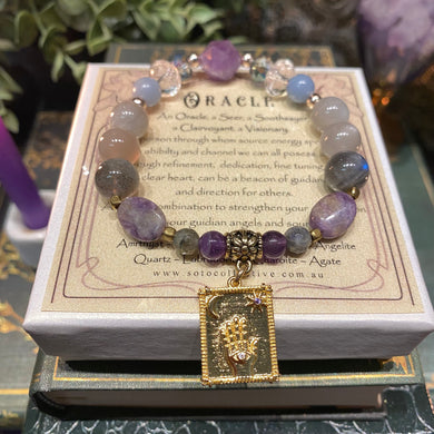 The Oracle - Crystal beaded bracelet