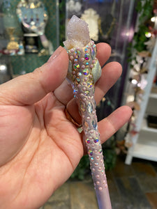 “Mershell” - Spirit Quartz wand