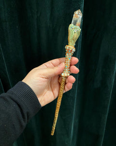 Phantom Quartz Dragonfae Wand