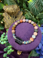 Load image into Gallery viewer, Black Tourmaline Bracelet - Stone of Protection