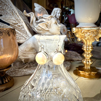 Pearl earrings