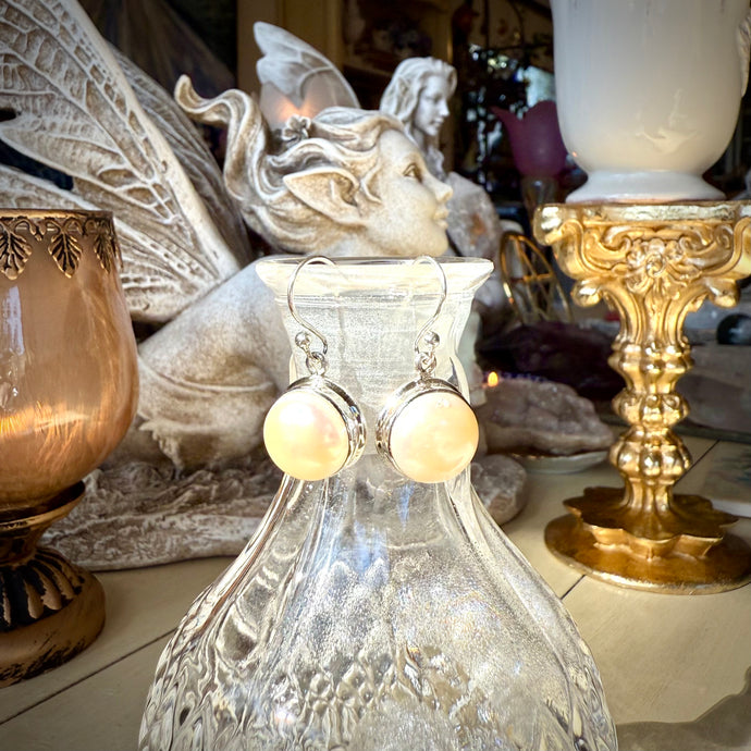 Pearl earrings